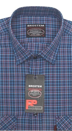 Рубашка мужская хлопок 100 % SH655 BROSTEM - фото 11211