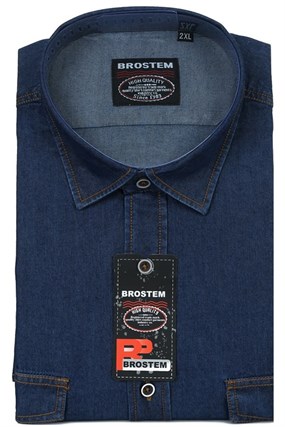 Мужская рубашка джинсовая BROSTEM LAN-1-j-Bros - фото 13186