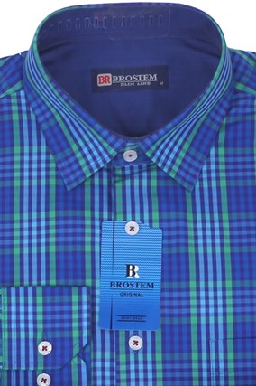 Мужская рубашка полуприталенная BROSTEM K6-272-pp-Bros - фото 13253