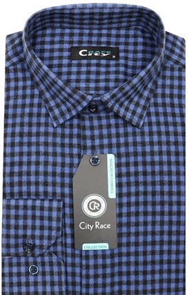 Фланель приталенная рубашка кашемир Brostem City Race KAC15028F-pr-Brostem - фото 13340