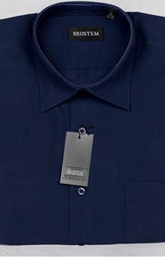 Офисная мужская рубашка большого размера CVC26g  BROSTEM - фото 14278