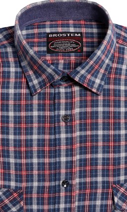 Фланелевая рубашка шерсть/хлопок Brostem 8LBR42+2 (КА15010) - фото 14444