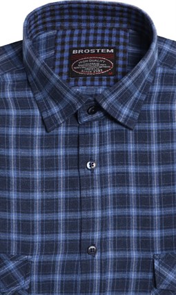 Мужская фланелевая рубашка BROSTEM 8LBR49+3 - фото 14453