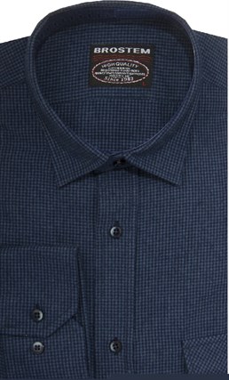Фланелевая рубашка шерсть/хлопок Brostem 8LBR52+2 - фото 14466