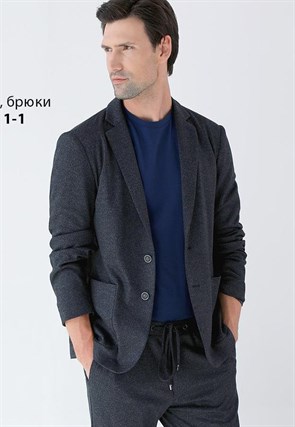 Трикотажный облегченный пиджак Slim Fit JARDEL1 - фото 14770