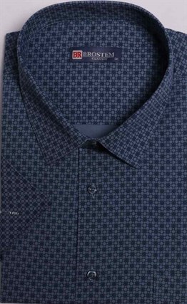 Большая мужская рубашка с коротким рукавом 9SG5-5sg - фото 14869