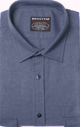 Фланелевая рубашка шерсть/хлопок Brostem KA2203-9 - фото 16162