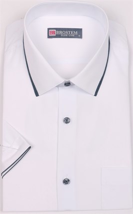 Полуприталенная рубашка с модалом 1SBM107-1s* - фото 20278