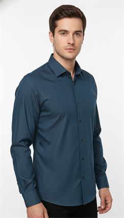 Приталенная рубашка ELITA 68412-46 5965