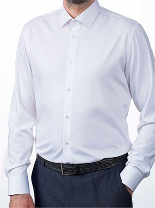 Бамбук рубашка белая VESTER 51518-29 (C+R+S) 5970