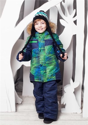 Зимний костюм для мальчика Oldos "Оскар" - фото 5216