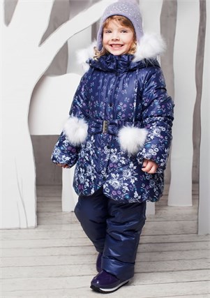 Зимний костюм для девочки Oldos "Жанна" 1549
