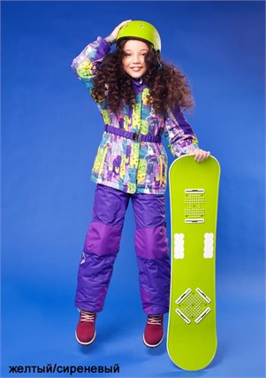 Зимний костюм для девочки Олдос Актив "Ариэль" 1507