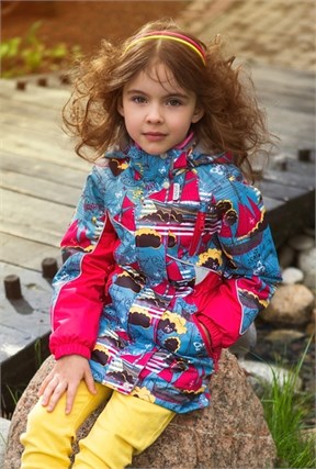 Куртка для девочки "Ассоль" Олдос Актив - фото 5903