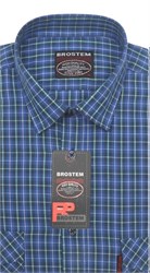 Рубашка мужская хлопок 100 % SH657-2 BROSTEM