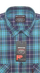 Рубашка мужская хлопок 100 % SH671-3 BROSTEM