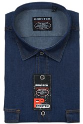 Мужская рубашка джинсовая BROSTEM LAN-1-j-Bros