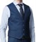 Костюм тройка D7393/20-4 узкий укороченный 4540