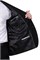 Черный мужской костюм ALFA BLACK 410B